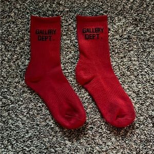 Red Gallery Dept Socks